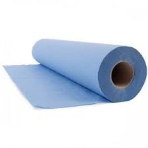 Couch Roll Hygiene Rolls Blue - 20 inch - Box 12