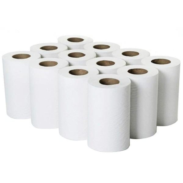 Mini Centrefeed Rolls 2ply White - 60m - 12 Pack
