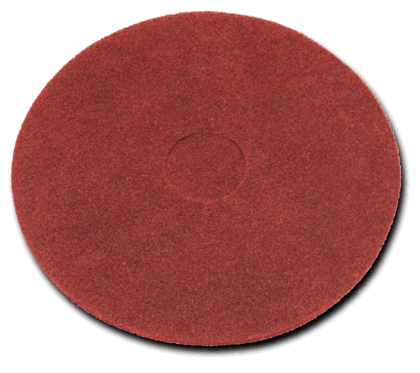Floor Pads 17 inch - Red - 5 Pack