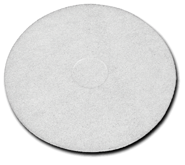 Floor Pads 17 inch - White - 5 Pack