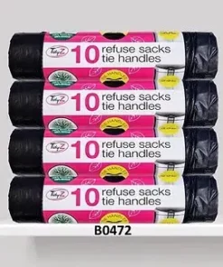 Bin Bags Tie Handles
