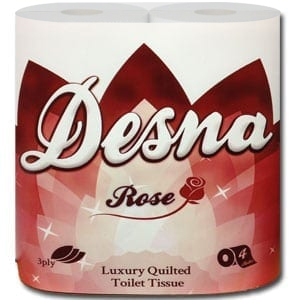 Luxury 3ply Toilet Rolls from Desna Professional Products