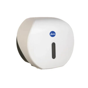 Desna Product Halo Mini Jumbo Toilet Roll Dispenser, Mini Jumbo Toilet Rolls 2.25" 150m 12pk
