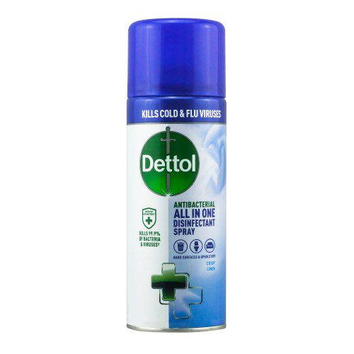 Dettol All in One Disinfectant Spray - 6 x 400ml