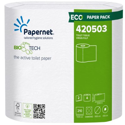 Papernet Biotech Toilet Rolls 10x4pk