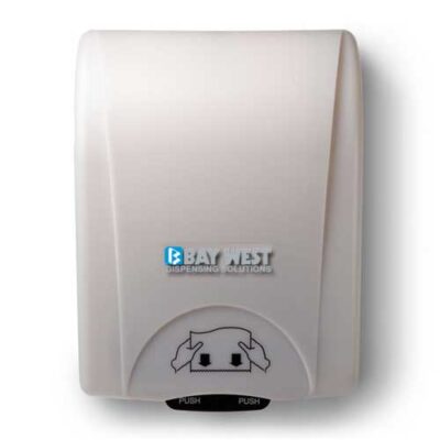 86560 opti serv baywest hand towel dispenser white