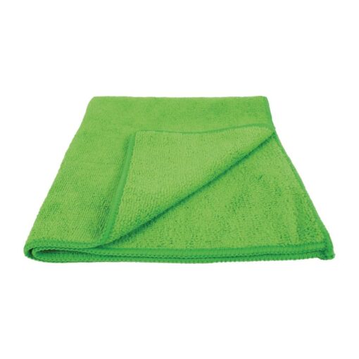 Microfibre Cloths Green