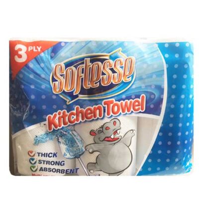 Softesse 3ply Kitchen Roll 8 x 3 Pack