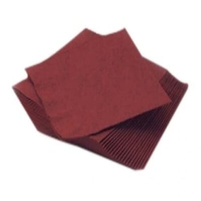 burgundy napkins