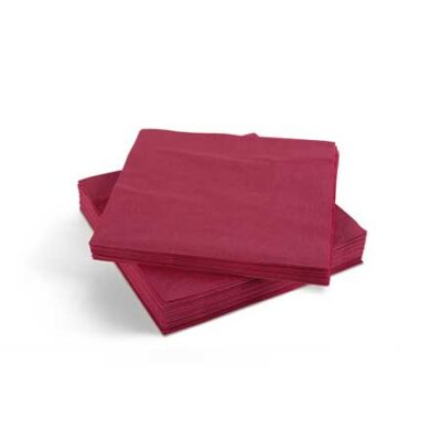 cocktail napkins burgundy 1
