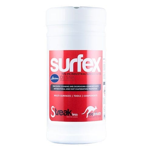Surfex Hard Surface Disinfectant Wipes 200's IPA 70% Alcohol