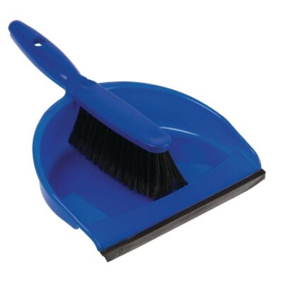 loorolls blue dustpan and brush set 1