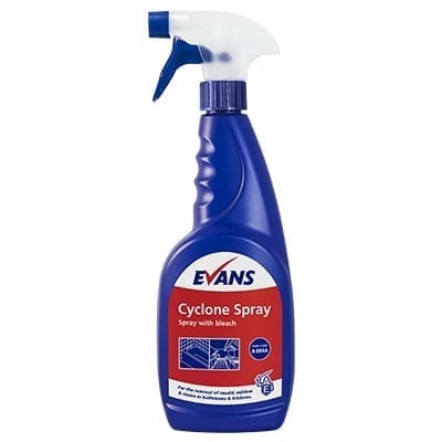 Evans CYCLONE SPRAY with Bleach 750ml