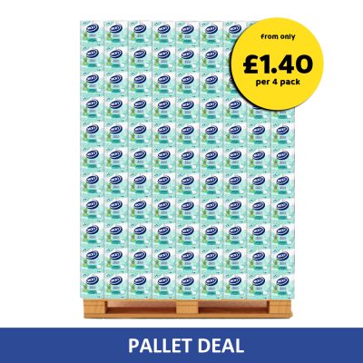 Pallet Deal Nicky Elite 3ply Toilet Rolls with Balm 40 Rolls 1.40