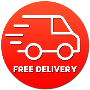 free delivery icon red