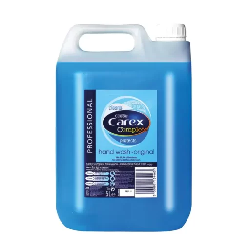 Carex Complete Antibac Hand Wash 5 litre. Choose this original hand wash and enjoy the feeling of cleanness and freshness on your hands