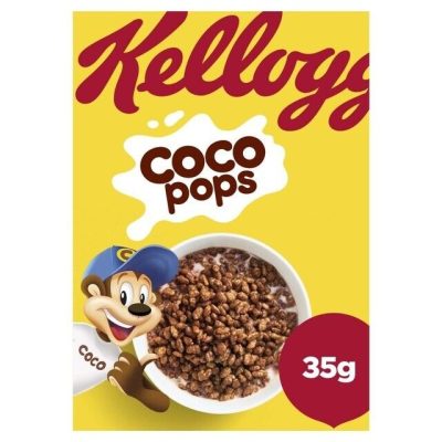 Kelloggs Coco Pops in Individual 35g Cartons - 40 Cartons in 1 Pack. Ideal for Hotels, Guest Houses, Cafe's etc.