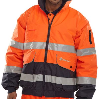 Europa Bomber Jacket Orange