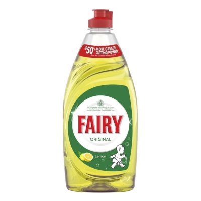 Fairy Washing Up Liquid Lemon 320ml Each 1