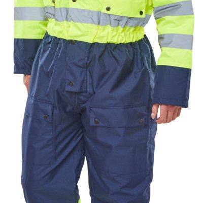 Loorollscom Hi Vis Thermal Waterproof Coverall