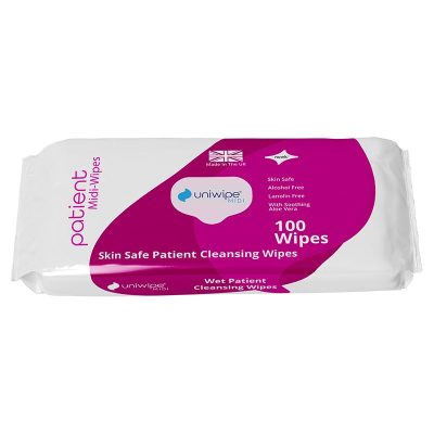 Uniwipe Skin Safe Patient Cleansing Wipes