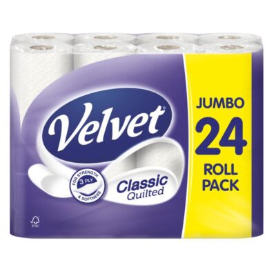 Velvet Classic Quilted 24 Pack