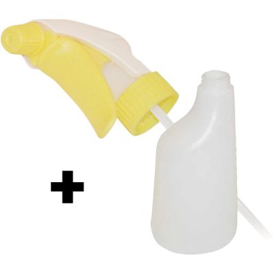 Complete Colour Coded Trigger Bottle in Yellow