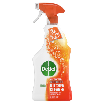 Dettol Power & Pure Kitchen Cleaner in 1 litre Trigger Spray. 
