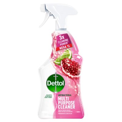 Trigger Spray 1 litre Pomegranate Fragrance. Sparkling Results