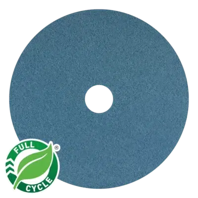 Our versatile blue pad is specifically designed for wet scrubbing and medium-duty spray cleaning. Its formidable capability includes the removal of heavy dirt and scuff marks from a wide range of floor surfaces