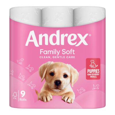 Andrex Family Soft 9 Pack