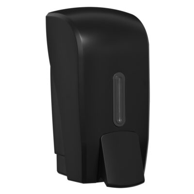 HAL20B-XX-Halo-Black-Soap-Dispenser-1ltr